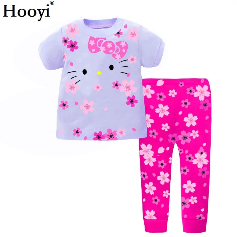 Рождественские пижамы для маленьких девочек, комплекты одежды, хлопок, комплект одежды для сна для мальчиков, футболки, брюки, рождественский подарок, детские пижамы - Цвет: 35
