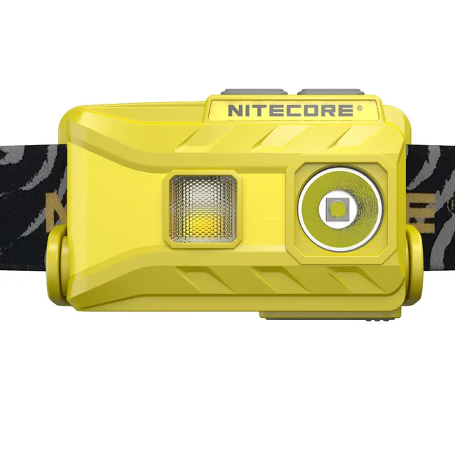 NITECORE NU25 налобный фонарь 3* CREE XP-G2 S3 max 360 люмен головной светильник 3 цвета наружный налобный фонарь со встроенным кабелем для зарядки аккумулятора - Испускаемый цвет: yellow