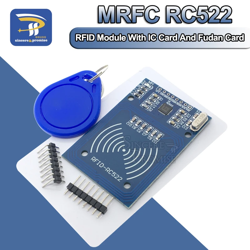 MFRC-522 RC-522 RC522 13,56 МГц Антенна RFID IC беспроводной модуль для Arduino IC ключ SPI писатель считыватель IC карты Бесконтактный модуль