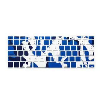 

(10pcs) Camouflage Fancy color Silicone Keyboard Cover Skin protector film for aplple Mac Macbook Pro Air Retian13 15 17
