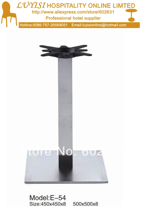 Stainless steel table base,good for indoor and outdoor,kd ...