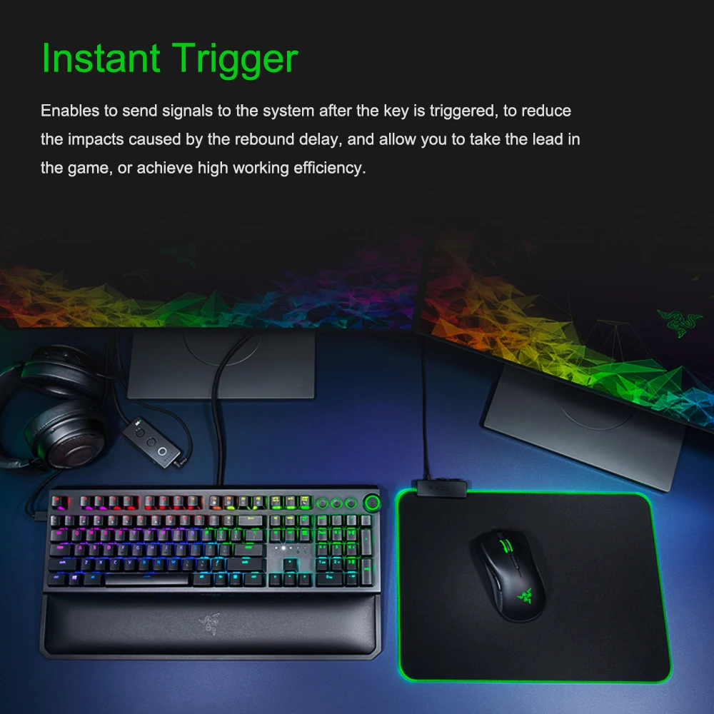 Razer BlackWidow клавиатура с подсветкой 104 клавиш RGB с подсветкой Эргономичная подставка для запястья тактильная клавиатура для ПК/ноутбука