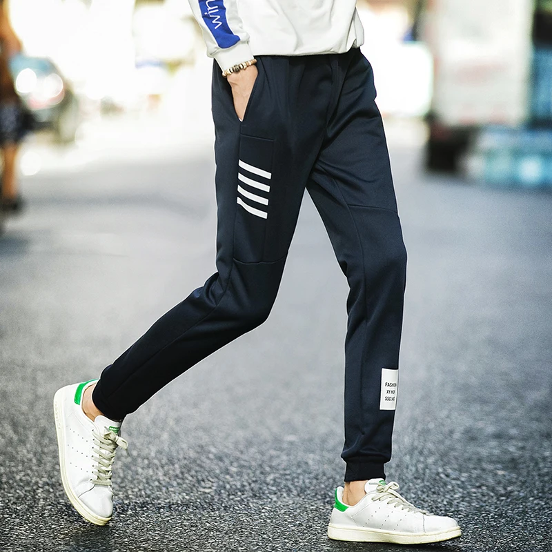 Spring Autumn Winter New Arrvial Fashion Drawstring Casual Pants Feet