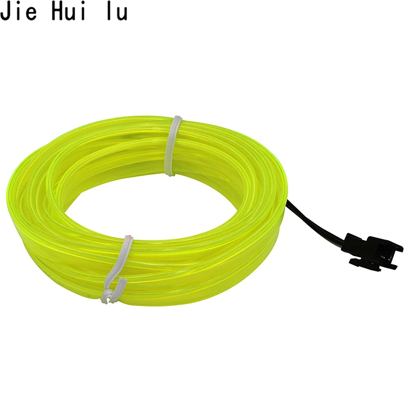 1 м/2 м/3 м/5 м автомобильное Внутреннее освещение авто светодиодная лента EL Wire Rope