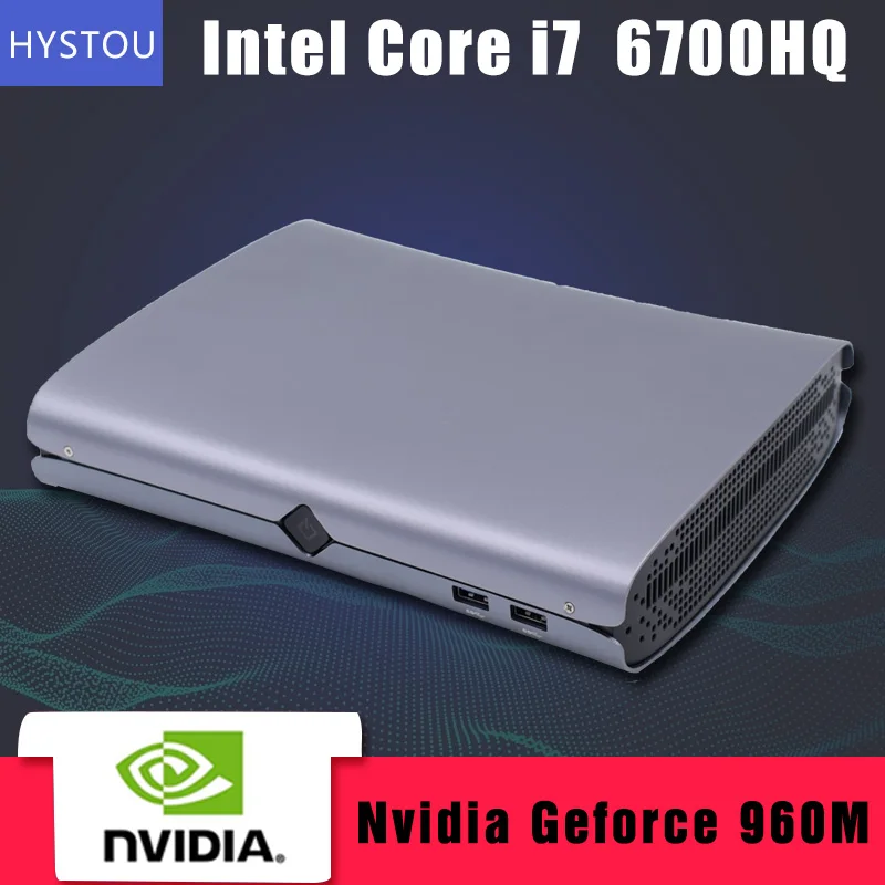 Мини-ПК i7 6700HQ с Nvidia Geforce GTX 960M Windows 10 pro мини-компьютер двойной графикой Wi-Fi и Bluetooth DDR4
