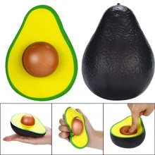 Мягкое имитированное авокадо медленно восстанавливающий крем Ароматические сжимаемые игрушки для снятия стресса милые куклы HOOLER