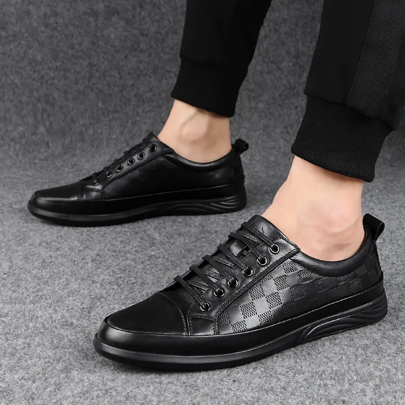 

Handmade Breathable Men Oxford Shoes business Dress Shoes Men Flats Fashion Genuine Leather wedding party Shoes 37-47