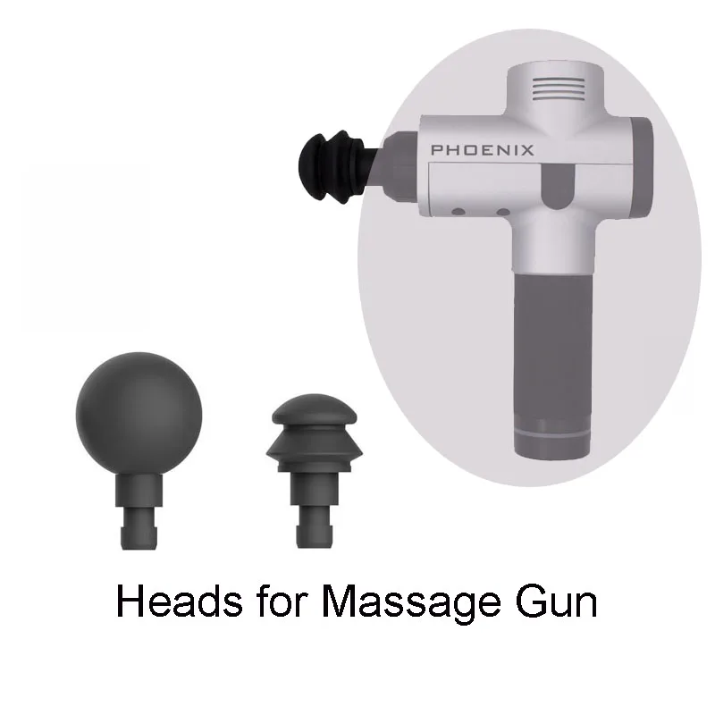 Massage Gun Heads Attachments for Electric Massager Body Relaxation Pain Relief Only heads