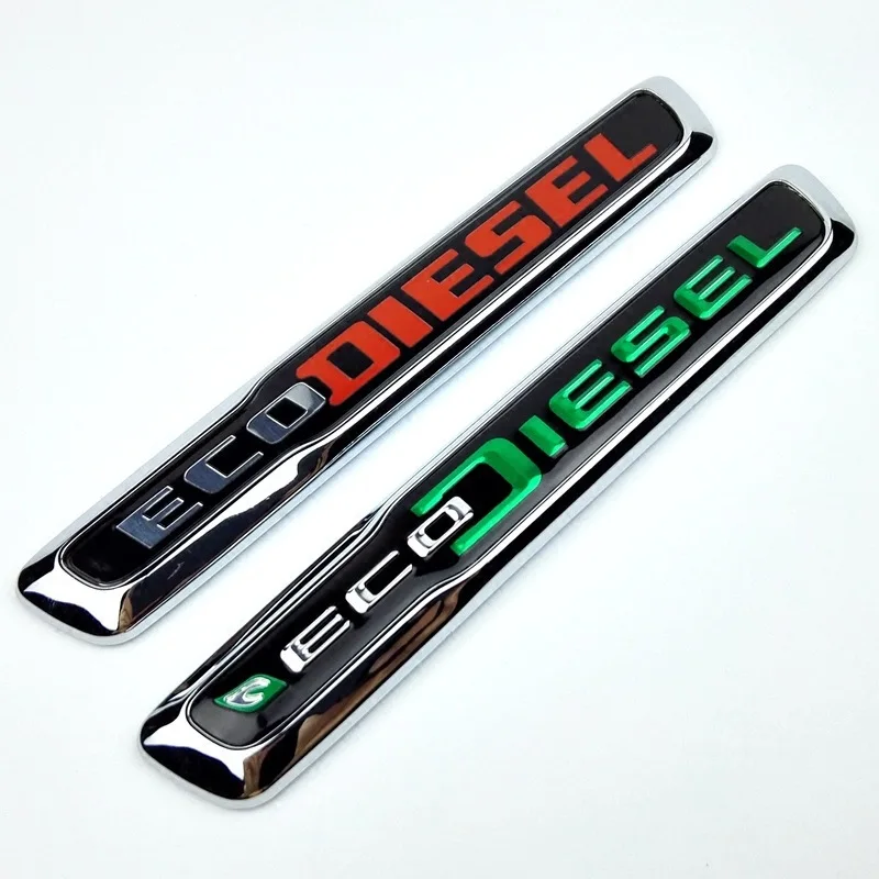 

3D ECO DIESEL Car Stickers Chrome Auto Body Decal Car Emblem Badge for Jeep Grand Cherokee EM MOPAR