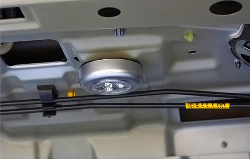 Mini 3 Led Touch Sensor Night Light 3PCS Push Led Wall Lamp Wireless Self-Stick Under Kitchen Cabinets Portable Pathway Stairway (7)