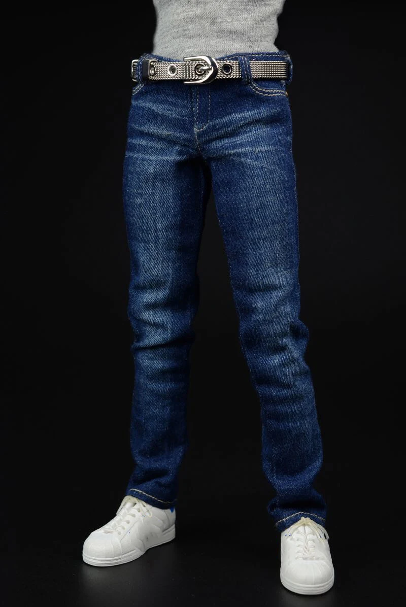 1/6 шкала Мужская фигурка аксессуар Мужская мода одежда американская команда джинсы брюки модель для 12 дюймов фигурка тела