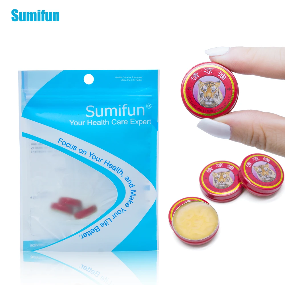 Sumifun 1/3/5 шт. массажный красный мышечный крем для боли холодный китайский тигровый