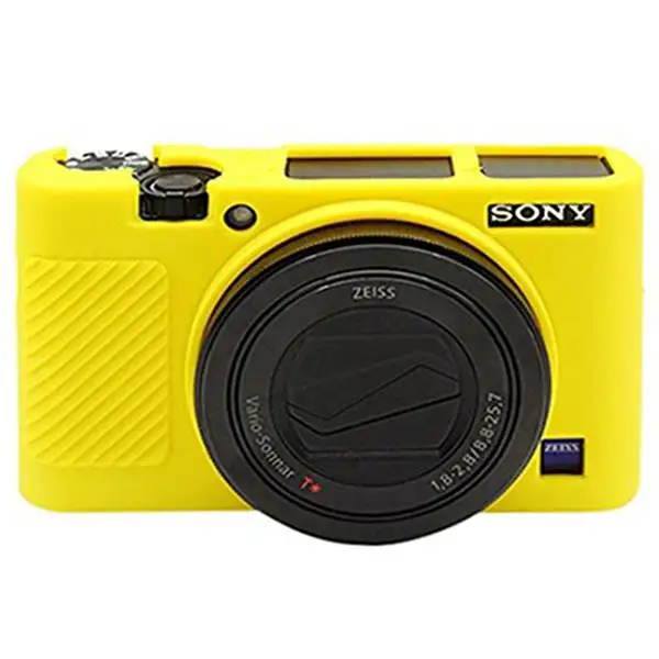 PULUZ мягкий силиконовый защитный чехол для sony RX100 III/IV/V - Цвет: Yellow