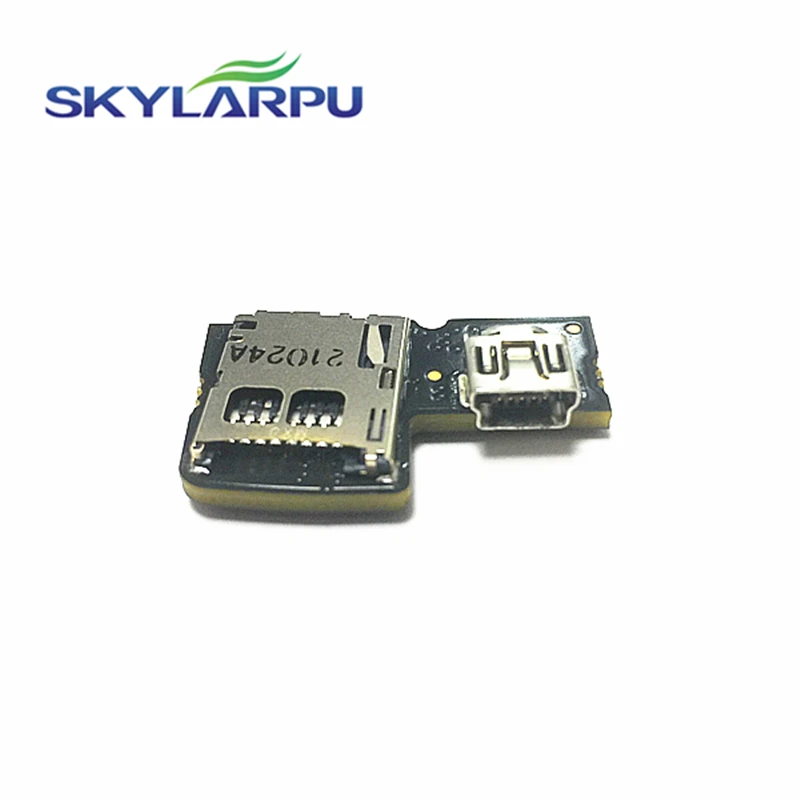 Держатель skylarpu PCB w miniUSB и microSD для Garmin Edge 810 TYPE 10 (810 touring) ремонт замена бесплатная