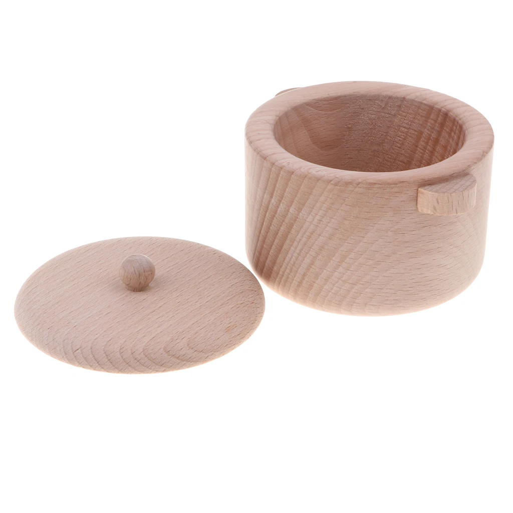 Wooden Kitchen Playsets - Fun Kids Girls Pretend Play Game Cooking Baking Developmental Toys Cookware/ Tableware - Saucepan S