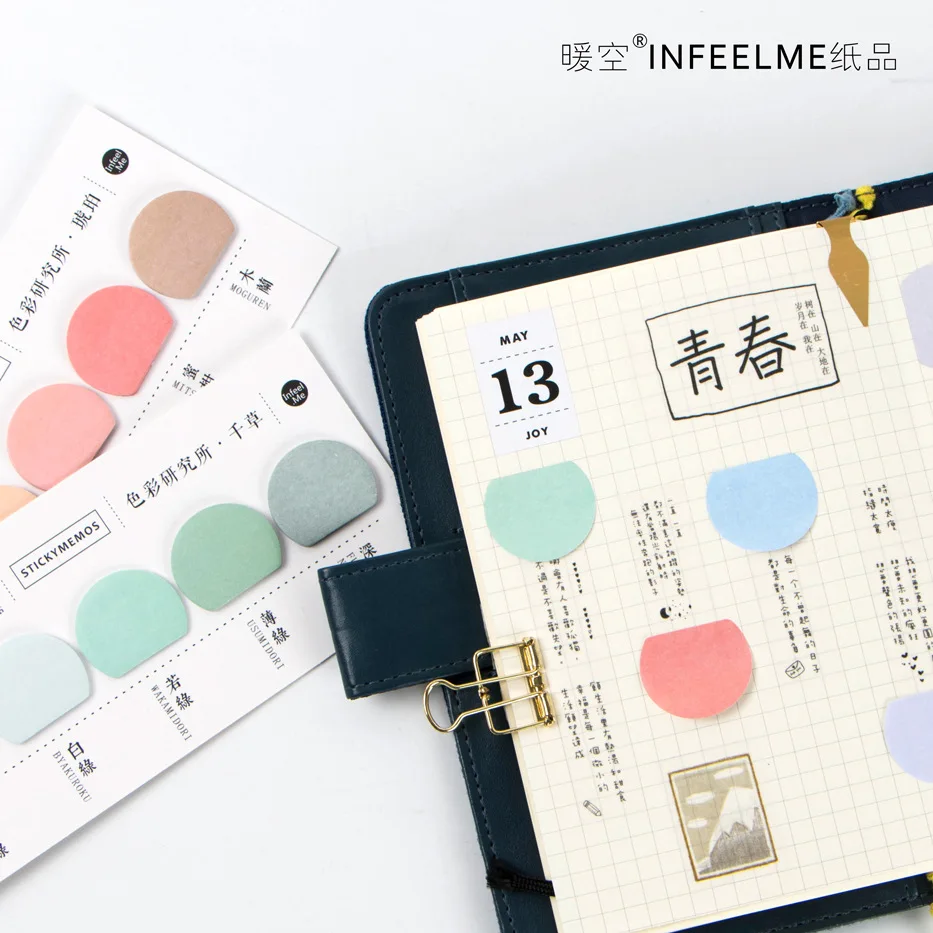 

Kawaii Decoration Sticky Notes Stationery Memo Pad Notes Label Sticker Planner Stickers School Supplies