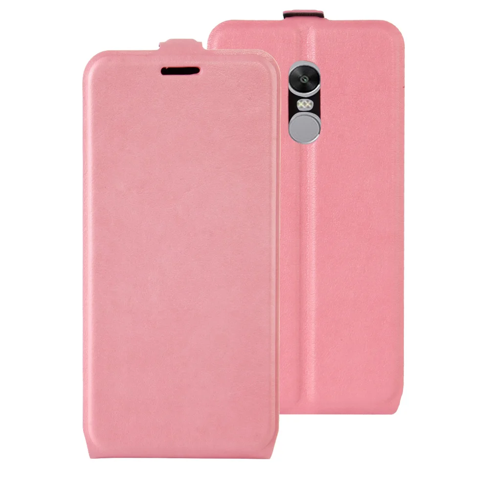 Note4X Up Down PU Leather Retro Cover Silicone Cases For Xiaomi Redmi
