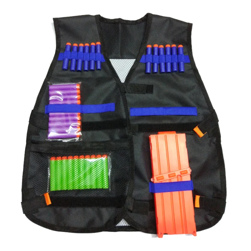 HongChi тактический жилет куртка журнал держатель боеприпасов для Nerf N Strike Элитный