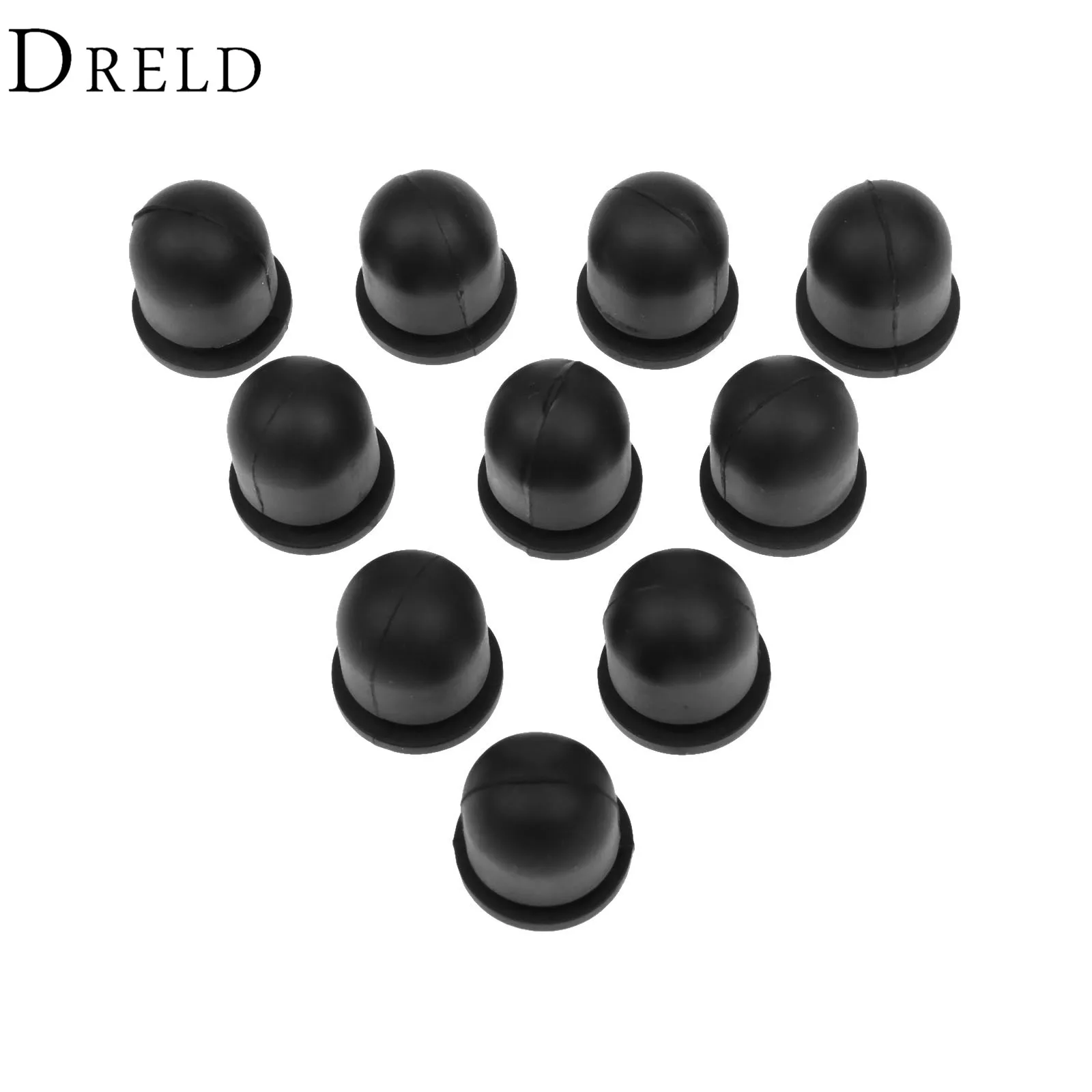 

DRELD 10Pcs Carburetor Primer Bulb Button for Kawasaki TD18 TD24 TG33 Grass Trimmer Parts for STIHL 4112-358-2500 Garden Tools