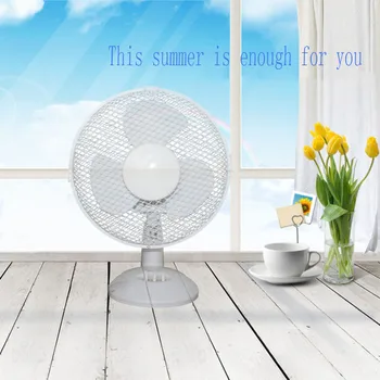 

Electrical 3-Speed Oscillating Desk Top Fan, 12-Inch, White #30
