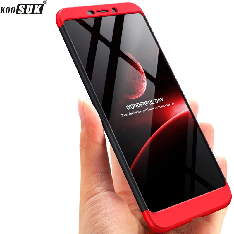 Для Nokia 6 2018 чехол 360 полная Защита сумка оболочка 3 в 1 s для роскошный Ультратонкий