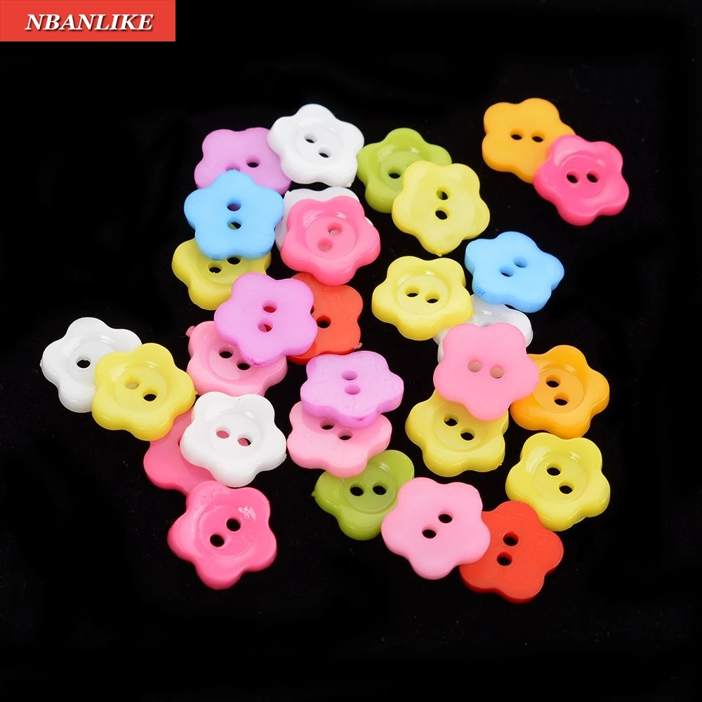 

30pcs 2 Holes 12.5mm DIY Buttons Mixed Round Resin Sewing Buttons for Scrapbooking craft Fashion Accessories