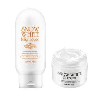

Secret Key Snow White Cream 50g + Secret Key Snow White Milky Lotion 120g Face Cream Moisturizing Whitening Korea Cosmetic