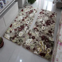 Ensemble de Tapis de Salle de Bain 3 pièces, Tapis de Bain antidérapant en pierre, Tapis de Bain et toilettes à dessins animés, Tapis de Salle de Bain, Tapis de Salle de Bain