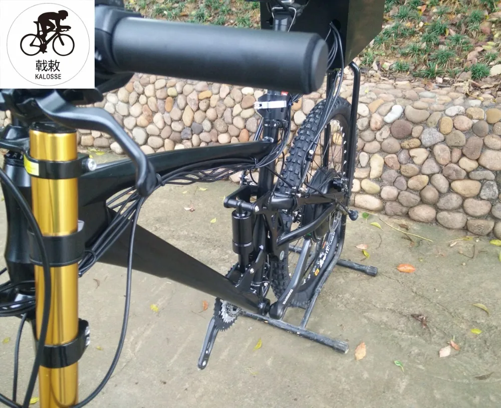 Top Kalosse  Full suspension  Hydraulic brakes  26er DH electriccal  bike  60V 2000W   electric mountain bike 2