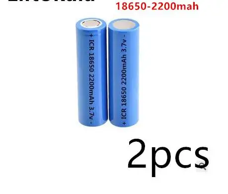 Icr18650 литиевая батарея 2200 mah 3,7 v литий-ионная аккумуляторная батарея pkcell 18650 batteria плоские батареи без защиты