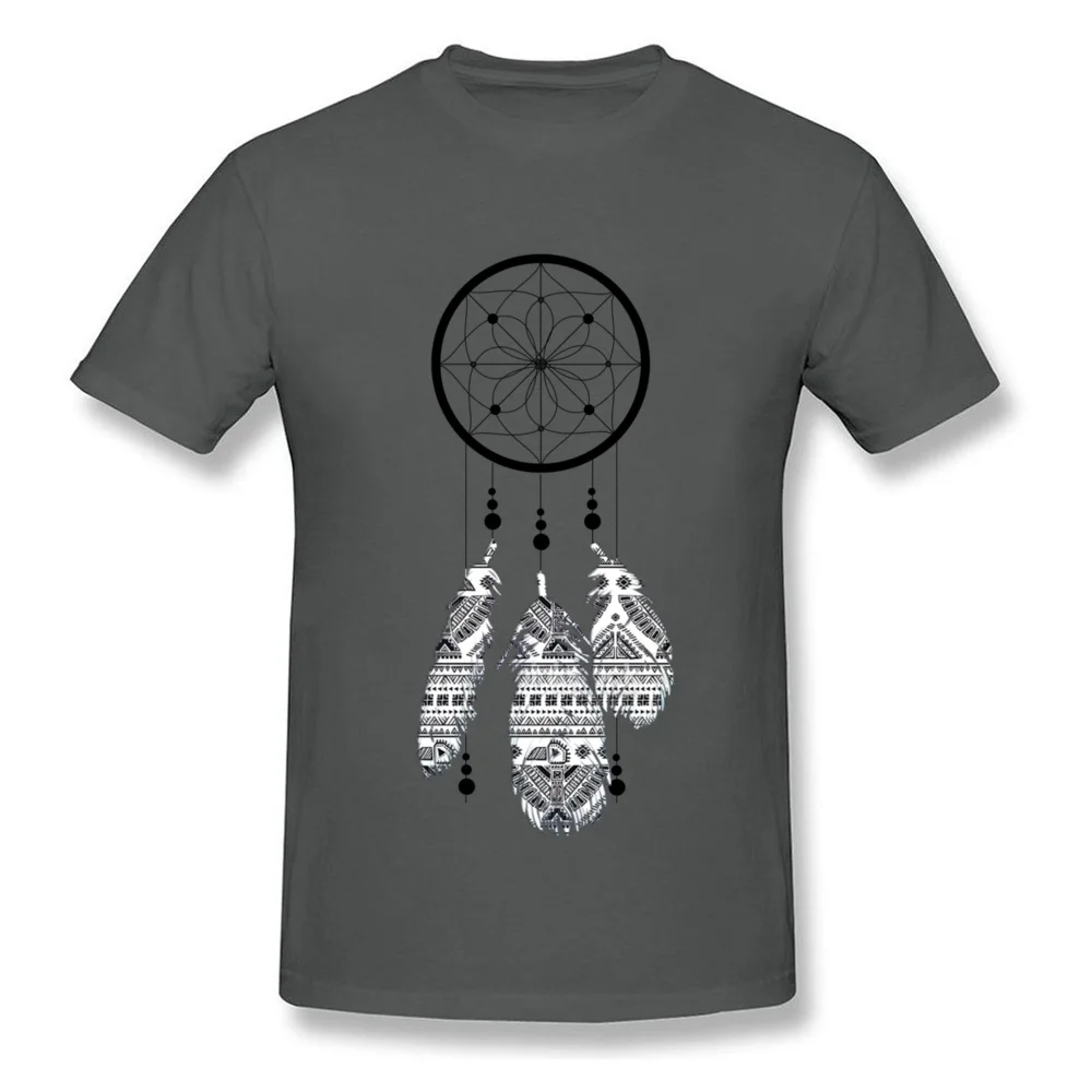 Dream Catcher Father Day 100% Cotton Fabric O Neck Tops Shirts Short Sleeve Leisure Clothing Shirt New Coming T Shirt Dream Catcher carbon