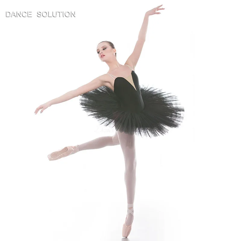 Детская и взрослая балетная пачка для танцев, простая блинная пачка с слоем жесткого тюля, 7 цветов, BLL003A