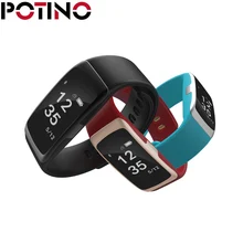 Potino умный Браслет S68 OLED Экран Дисплей Приборы для измерения артериального давления обнаружения smart Сердечного ритма Мониторы браслет IP67 Водонепроницаемый