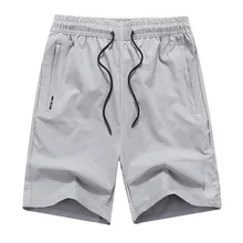 Новое поступление Для мужчин тенденции моды Повседневное эластичный пояс по колено шорты Для мужчин Большие размеры XL 2XL 3XL 4XL 5XL 6XL