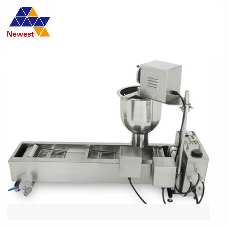 Commercial automatic donut maker,donut deep fryer machine,donut making