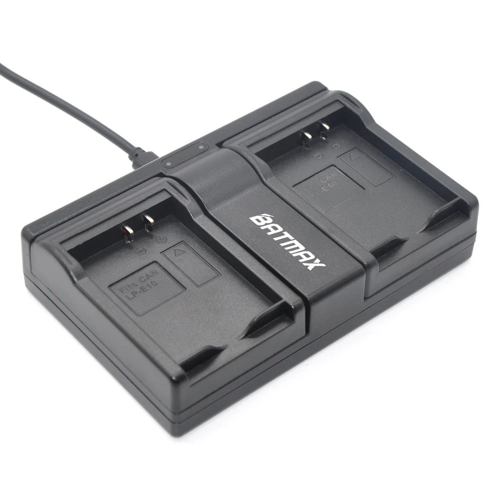 Caricatore USB Per Batteria Canon LP-E10 - Con Display LCD, Per EOS 1100D, 1200D, Rebel T3 - Foto 9
