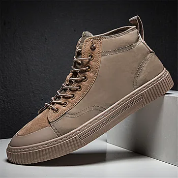 

Men Canvas Shoes Sneakers Lace Up Spring Summer Flat Comfortable Sneakers Students Skateboard Casual Shoes Non-slip Flat Shoes