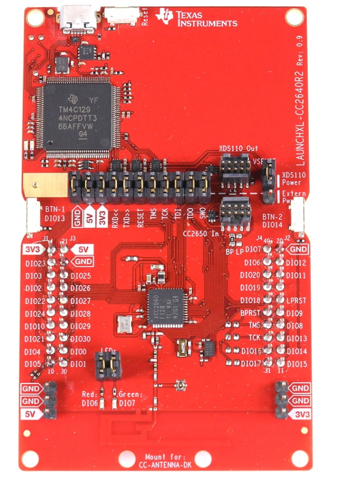 LAUNCHXL-CC2640R2 LaunchPad CC2640R2F поддерживает импорт BLE сетки