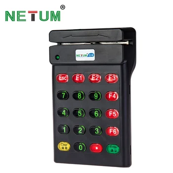 

NETUM USB Magnetic Card Reader with USB Interface Keyboard Card Reader POS Reader USB MSR Card Reader plug and play NT-700