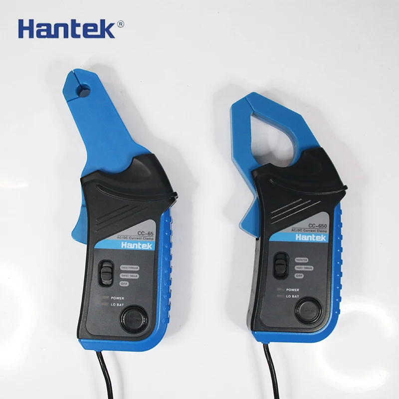 Hantek CC-650 CC650 AC/DC токоизмерительный клещи с BNC коннектором преобразователя Ручной осциллограф, мультиметр