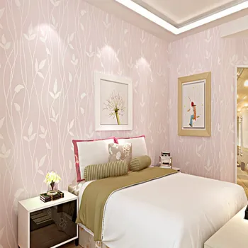 

3D non woven wedding room wallpaper pasta fresh room living room bedroom high quality wallpaper