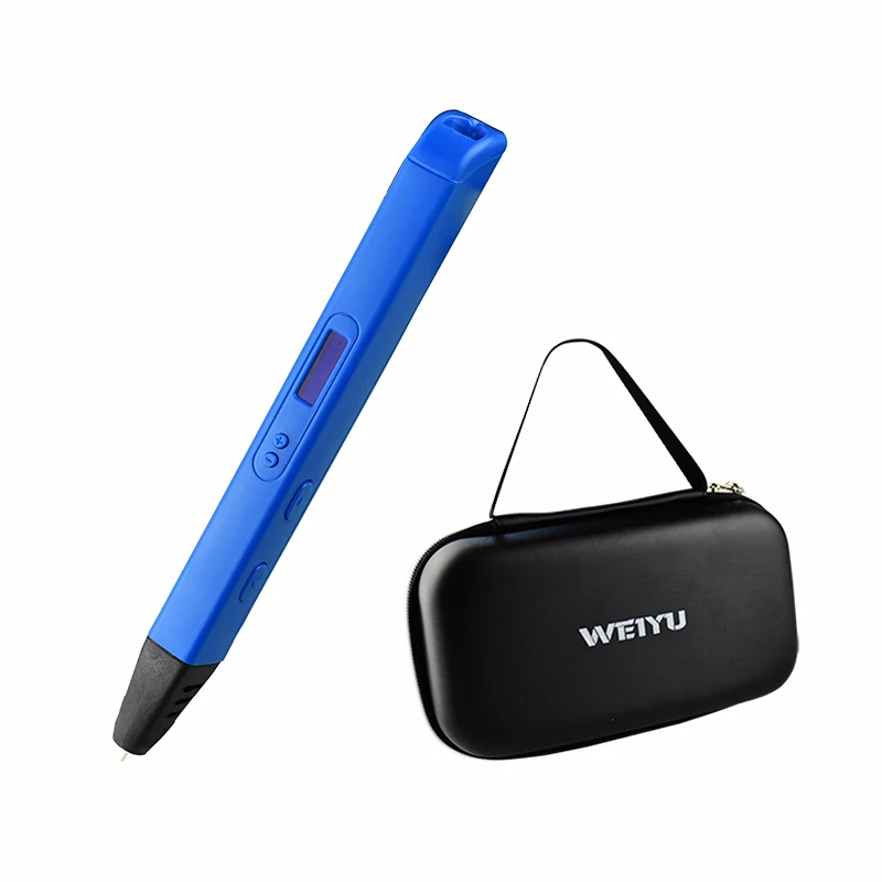 Blue Новинка, RP800A, 3D профессиональный принтер, ручка с OLED экраном, 3d Рисунок, цифровая ручка для рисования, художественное ремесло, изготовление и образование - Цвет: Blue