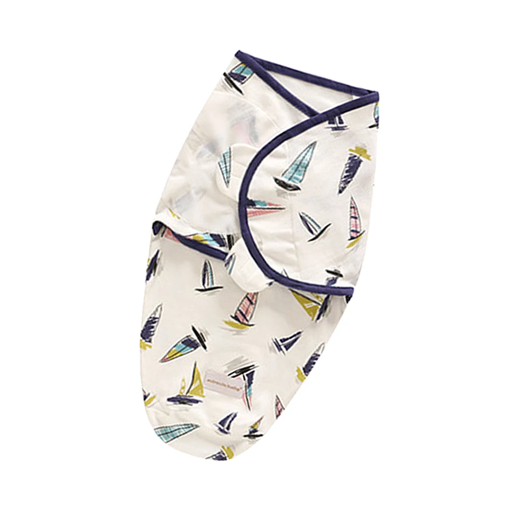 Spring Summer Style 100% Cotton Baby Sleeping Bag Infant Swaddle Blanket