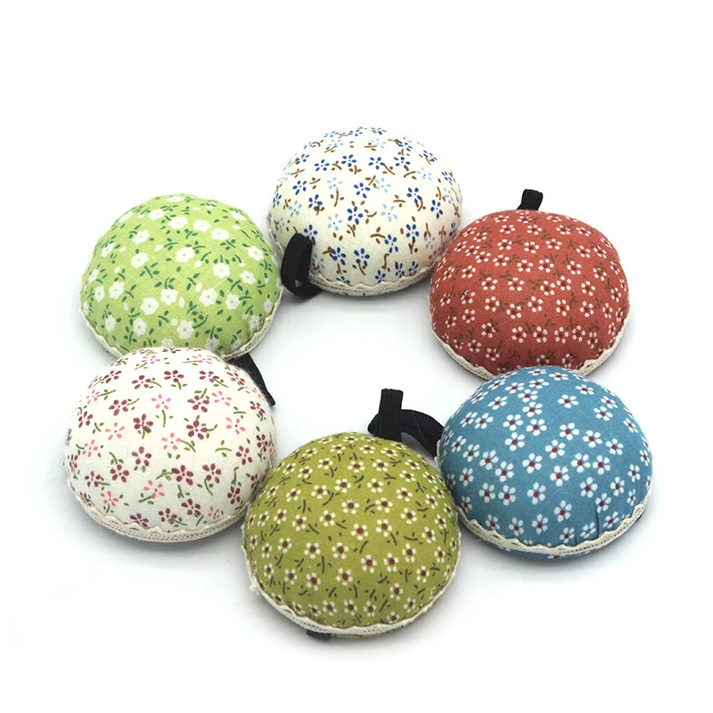 Pincushion с деревянная подставка Сливовый цветок Декор DIY иголка для рукоделия Pin