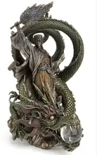 head Arts Crafts deer head Chinese style of the three heroes of the three countries of the heroes of the bronze statue the drawing of the three