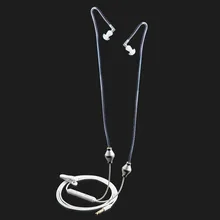 10 шт. двойной весна вакуум Conduit наушники провода уха наушники прозрачный air music гарнитура с микрофоном