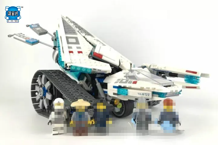 

977PCS Ninja Series Ice Ninja High-tech Ice Tank Building Blocks Bricks Enlighten Toys for Children Figures Birthday Gifts