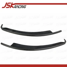 2013-2016 MAN STYLE CARBON FIBER FRONT BUMPER CANARD (4 PCS) FOR ASTON MARTIN DB9 COUPE(JSKAMD913001)