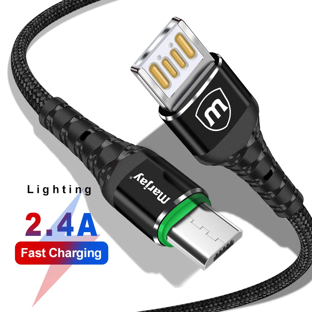 

Marjay 3.0A Micro USB Cable Quick Charging Data Charger USB Cable For Samsung Xiaomi Huawei Android Microusb Mobile Phone Cables
