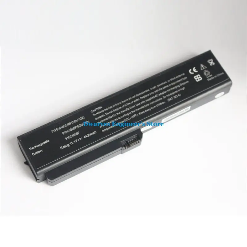 Замена 916C540F SQU-522 Батарея для FUJITSU Amilo Pro V3205 Si1520 916C5020F 916C480F SQU-518 Батарея 4400 мА/ч, 48.8Wh